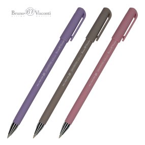 Ручкa BrunoVisconti
шариковая, 0.5 мм, синяя
SlimWrite. RIO
Арт. 20-0055