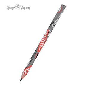 Карандаш BrunoVisconti®
чернографитовый, 4B
HappyGraphix Jumbo "KEEP AWAY. VIDEO CAMERA"
Арт. 21-0062/12