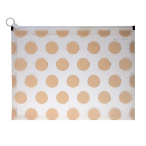 Папка с пластиковой застежкой BrunoVisconti®
А4 (33  х  24,5  х  3 см)
"SALMON POLKADOT"
Арт. 14-037/07