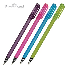 Ручкa BrunoVisconti
шариковая, 0.5 мм, синяя
SlimWrite. CREATIVE
Арт. 20-0019