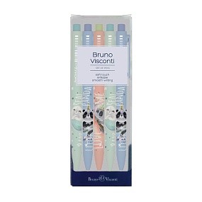 НАБОР ИЗ 5-ТИ РУЧЕК "FunClick. Милота зашкаливает" ШАРИКОВЫХ 0.7 ММ, СИНЯЯ
Арт. 20-0297-5/11