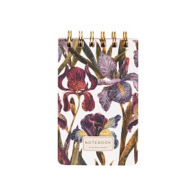 БЛОКНОТ НА ГРЕБНЕ «CUTE JOURNAL» A6-, BV, 100 Л. "FLORA.ИРИСЫ" ЛИНЕЙКА
Арт. 3-100-005/14