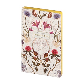 Ежедневник BrunoVisconti® недатированный
А5 (125 х 200 мм)
"FLORA.SYMMETRICAL FLORA" 256 стр.
Арт. 3-743/14