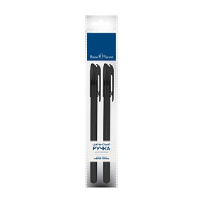 Набор BrunoVisconti®
из 2-х шариковых ручек
0.38 мм, синий, PointWrite Black
Арт. 20-0265-2