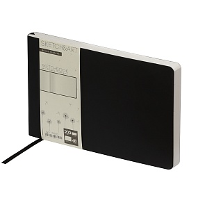 Sketchbook BrunoVisconti® черный
210х140  мм, 48  л., 200 г/кв.м, белая бумага
гибкая обложка
"Sketch&Art"
Арт. 1-521/01