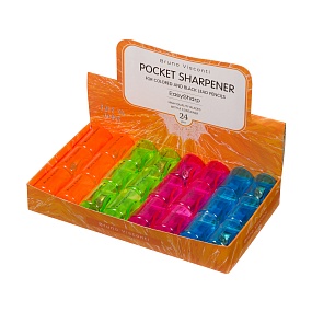 Точилка BrunoVisconti®
 (21 х 24 х 33 мм)
"EASYSHARP" мультиколор
Арт. 35-0053
цвет в ассортименте