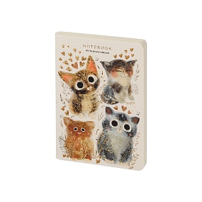 Тетрадь общая BrunoVisconti®
А6 (105 х 148 мм)
"LOVE ME.КОТИКИ. СЧАСТЬЕ" мультиколор 60 л., линейка
Арт. 7-60-1316/11