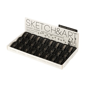 Точилка BrunoVisconti®
 (20 х 30 х 15 мм)
"Sketch&Art" черный
Арт. 35-0050