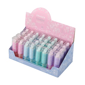 Ластик BrunoVisconti®
 (75 х 18 х 18 мм)
"FLOWERZEFIR" 4  вида
Арт. 42-0066
