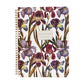 Тетрадь общая BrunoVisconti®
B5 (185 х 250 мм)
"FLORA.ИРИСЫ" 60 л., клетка
Арт. 7-60-007/09