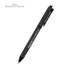 Ручка шариковая автоматическая BrunoVisconti®
0.5 мм, синий
ArtClick "Буквы"
Арт. 20-0281/08