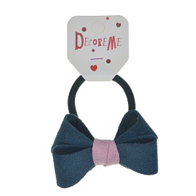 РЕЗИНКА ДЛЯ ВОЛОС "СТИЛЬНЫЙ БАНТИК" 1 ШТ, 3 ЦВЕТА
Арт. 2-712/01