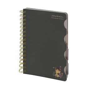 ЗАПИСНАЯ КНИЖКА "ART JOURNAL" А5,120 Л. НА ГРЕБНЕ, С РАЗДЕЛИТЕЛЯМИ "Love me"
Арт. 3-737/11