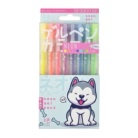 Набор BrunoVisconti®
из 8-ми гелевых ручек
0.8 мм, ассорти
UniWrite "NEON.KAWAII ANIMALS"
Арт. 20-0364