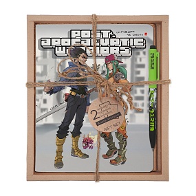 НАБОР ПОДАРОЧНЫЙ "MANGA.WARRIORS. Crazy" (ДВЕ ТЕТРАДИ И РУЧКА)
Арт. 7-48-1295-2/2