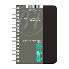 Бизнес - блокнот BrunoVisconti®
А6 (110 х 140 мм)
"XPRO" черный 80л.
Арт. 3-80-155/02
