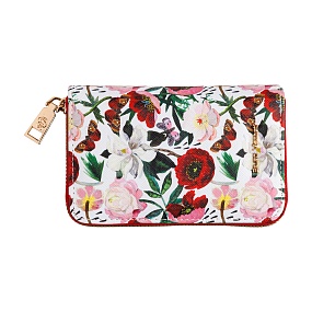 Кошелек BrunoVisconti®
 (14 х 2 х 9 см)
"FLORA.ПИОНЫ"
Арт. 14-095/02