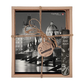 Набор подарочный "ГОРОДА. Карлов мост" (две тетради и ручка в тубе)
Арт. 7-48-1275-3/1