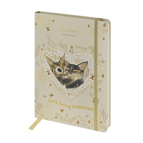 ЗАПИСНАЯ КНИЖКА "MEGAPOLIS JOURNAL" А5, 100 Л.  НА РЕЗИНКЕ, "LOVE ME",  линейка
Арт. 3-479/13