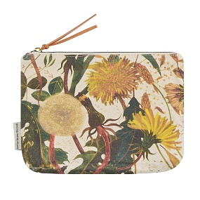Косметичка BrunoVisconti®
 (225 х 150 мм)
"FLORA.SUMMER GREENS"
Арт. 14-090/05