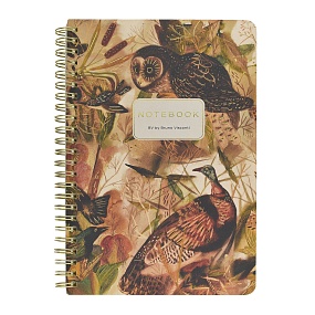 Тетрадь общая BrunoVisconti®
А5 (140 х 210 мм)
"FAUNA.ВОЛШЕБНЫЕ СОВЫ" 60 л., линейка
Арт. 7-60-202/12