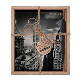 НАБОР ПОДАРОЧНЫЙ "ГОРОДА. Нью-Йорк" (ДВЕ ТЕТРАДИ И РУЧКА)
Арт. 7-48-1275-2/2