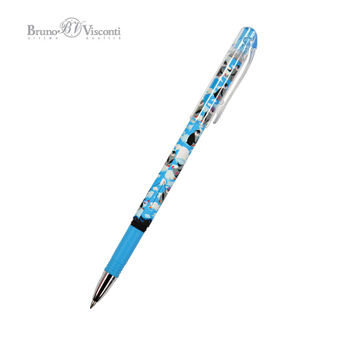 Ручкa BrunoVisconti
гелевая пиши-стирай, 0.5 мм, синяя
DeleteWrite «ПИНГВИНЫ»
Арт. 20-0262/08: фото #0