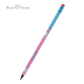 Карандаш BrunoVisconti®
чернографитовый, НВ, грифель 3 мм
KidsColor "KIDS КОШКА С БАНТИКОМ 2023"
Арт. 21-0072/04