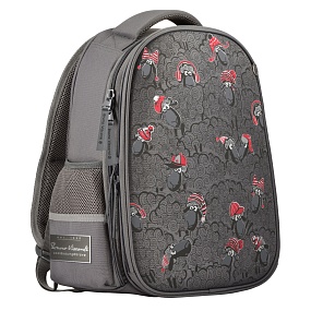 РЮКЗАК-КАПСУЛА ТЕМНО-СЕРЫЙ С ЭРГОНОМИЧНОЙ СПИНКОЙ "ЗАБАВНЫЕ БАРАШКИ"
Арт. 12-009-009/06