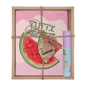 Набор подарочный "TUTTI FRUITI. Арбуз" (две тетради и ручка в тубе)
Арт. 7-48-1270-3/2