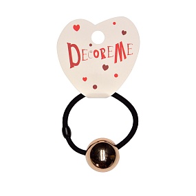 РЕЗИНКА ДЛЯ ВОЛОС "ЗОЛОТАЯ СФЕРА" 1 ШТ, 1 ВИД 
Арт. 2-712/166