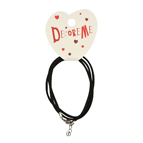 ШНУРОК С ЗАСТЕЖКОЙ ИЗ ИСКУССТВЕННОЙ ЗАМШИ, 1 ШТ, 60 СМ, ЧЕРНЫЙ
Арт. 2-155/01