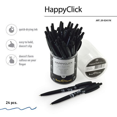 Ручкa BrunoVisconti
шариковая автоматическая, 0.5 мм, синяя
HappyClick «АВТОМОБИЛИ»
Арт. 20-0241/16: фото #5