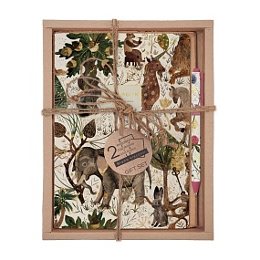 НАБОР ПОДАРОЧНЫЙ "Fauna.Звери" (ДВЕ ТЕТРАДИ BV И РУЧКА)
Арт. 7-40-001/161-3