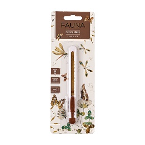 Нож канцелярский BrunoVisconti®
"FAUNA.БАБОЧКИ-СТРЕКОЗЫ"
Арт. 2-271/01