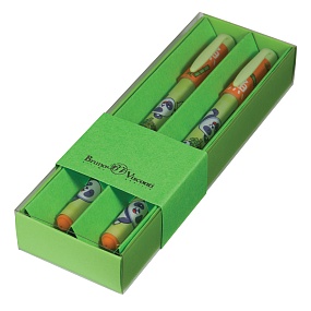 НАБОР ИЗ 2-Х РУЧЕК "HappyWrite. KAWAII ANIMALS.Мишка"ШАРИКОВАЯ 0.5 ММ, СИНЯЯ (салатовый футляр)
Арт. 20-0215/6060