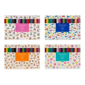 ПЛАСТИЛИН ВОСКОВОЙ "Happycolor", 18 ЦВ., 375 Г. В КОРОБКЕ-ПЕНАЛЕ С РАЗДЕЛИТЕЛЕМ
Арт. 34-0010/1 4 ВИДА