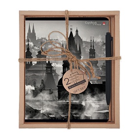 НАБОР ПОДАРОЧНЫЙ "ГОРОДА. Прага" (ДВЕ ТЕТРАДИ И РУЧКА)
Арт. 7-48-1275-2/4