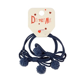 РЕЗИНКА ДЛЯ ВОЛОС 2 ШТ, 5 ЦВЕТОВ
Арт. 2-712/249