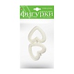 ПЕНОПЛАСТОВЫЕ ФИГУРКИ. СЕРДЦА С ГЛИТТЕРОМ.  80 ММ, 2 ШТ. 
Арт. 2-803/01