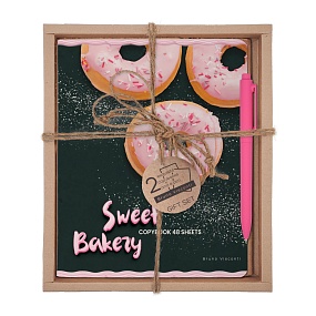 НАБОР ПОДАРОЧНЫЙ "ДОНАТ РУЛИТ! Пончики" (ДВЕ ТЕТРАДИ И РУЧКА)
Арт. 7-48-1227-2/2