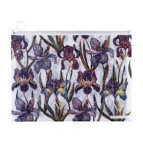 Папка с пластиковой застежкой BrunoVisconti®
А4 (33  х  24,5  х  3 см)
"FLORA.ИРИСЫ"
Арт. 14-037/17