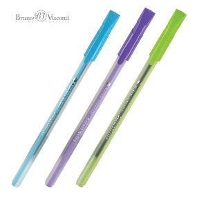 Ручка шариковая BrunoVisconti®
0.5 мм, синий
SmartWrite Special
Арт. 20-0328/04