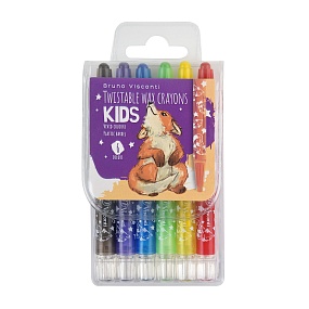 Мелки восковые BrunoVisconti®
6  цветов, грифель 6 мм
KIDS
Арт. 31-0019