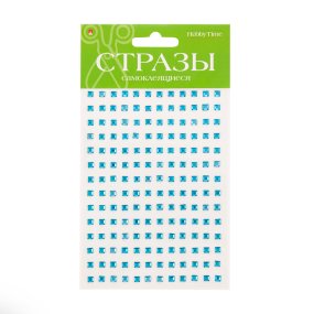 НАБОР САМОКЛЕЯЩИХСЯ СТРАЗ №41 "КУБИКИ-1" 4 ММ, 6 ЦВ.
Арт. 2-100/1