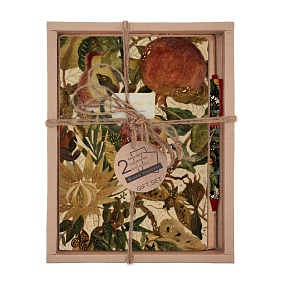 НАБОР ПОДАРОЧНЫЙ "Tropical flora" (ДВЕ ТЕТРАДИ BV И РУЧКА)
Арт. 7-40-001/160-3