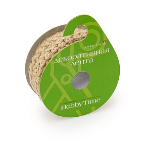 ЛЕНТА ДЕКОРАТИВНАЯ ИЗ ДЖУТА. ДЛИНА 3 М., ШИРИНА 10 ММ., 1 ВИД
Арт. 2-603/08