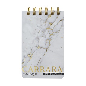 БЛОКНОТ НА ГРЕБНЕ «CUTE JOURNAL» A6-, BV, 100 Л. "CARRARA" ЛИНЕЙКА
Арт. 3-100-005/07
