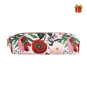 Косметичка BrunoVisconti®
 (22,5 х 6,5 х 8,5 см)
"FLORA.ПИОНЫ"
Арт. 14-097/02