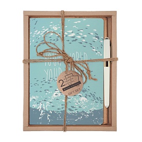 НАБОР ПОДАРОЧНЫЙ "ТВОИ ИЛЛЮЗИИ" (ДВЕ ТЕТРАДИ BV И РУЧКА)
Арт. 7-40-001/138-3